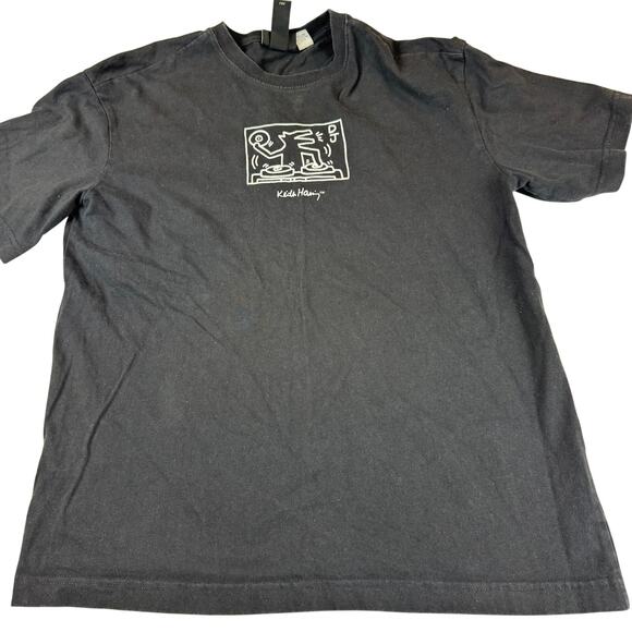 Keith Haring x H&M DJ Dog T-Shirt - Men's XS - Limited Edition - Picture 2 of 6